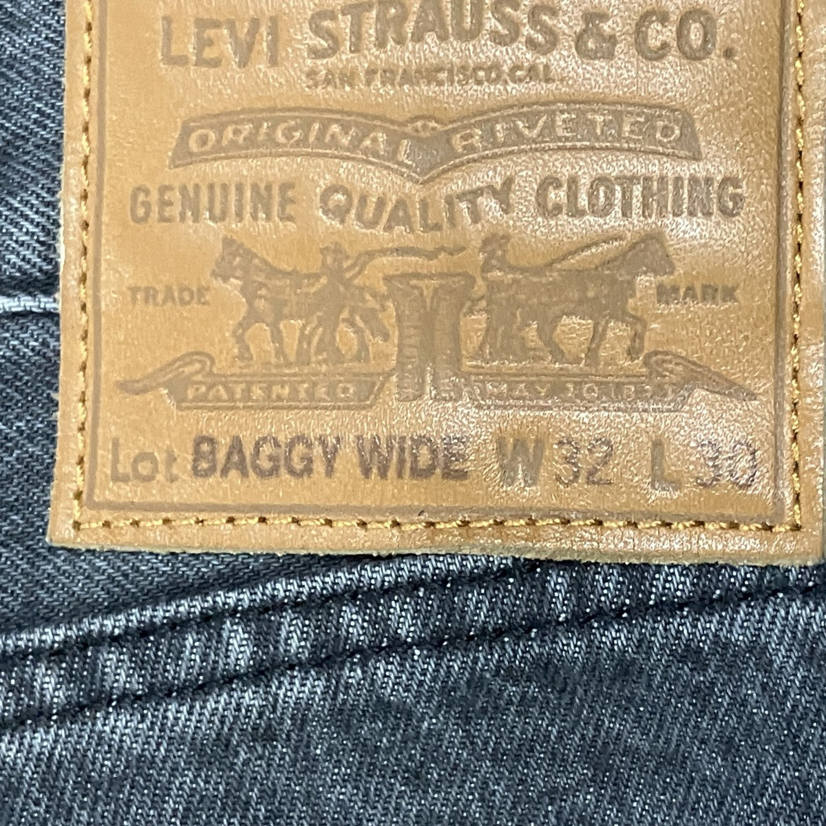 LEVI’S PReMIUM×417 EDIFICE デニムパンツ 古着・中古-5枚目のアイテム画像