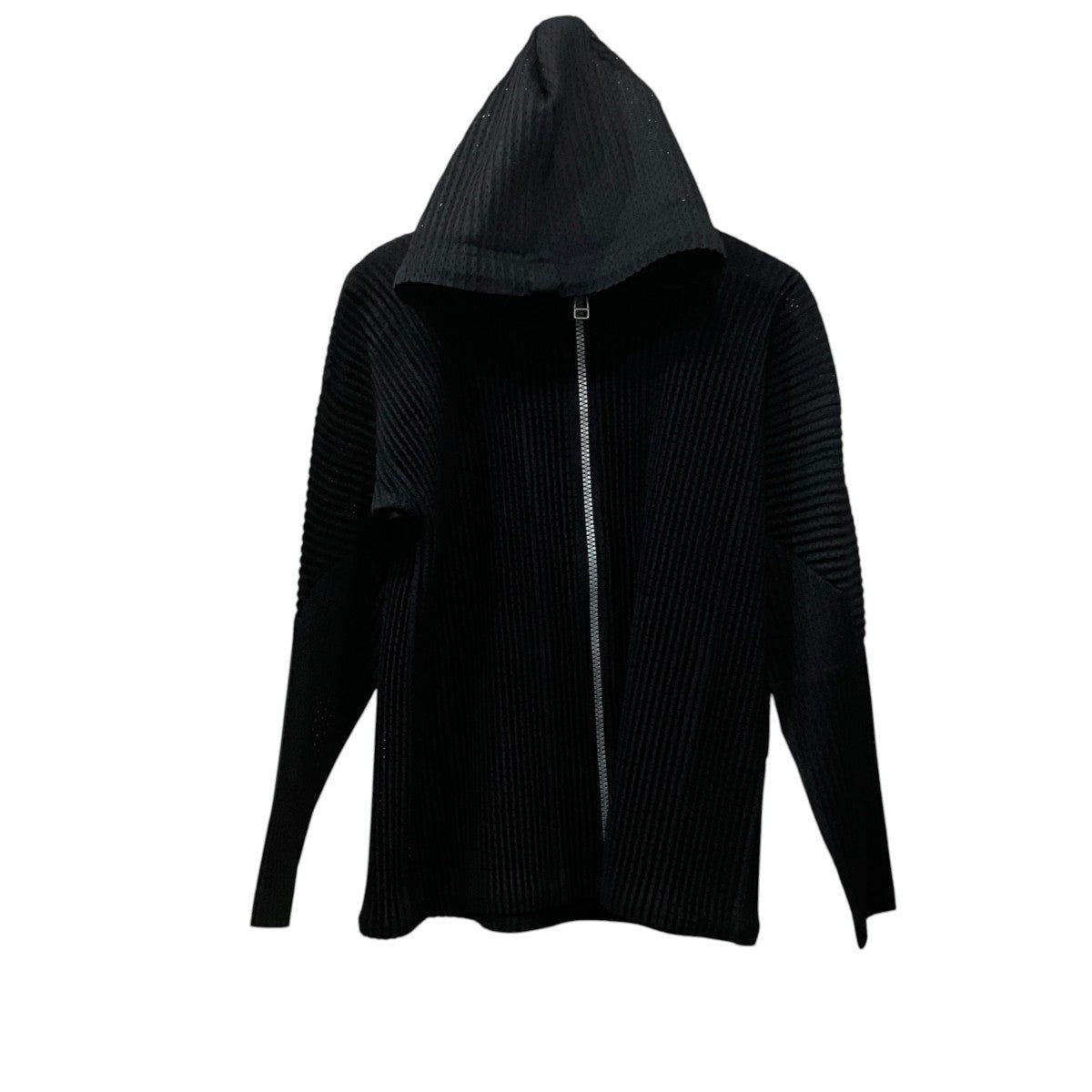 HOMME PLISSE ISSEY MIYAKE ジップアッププリーツパーカー 古着・中古-1枚目のアイテム画像