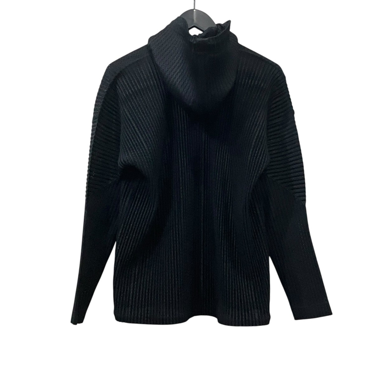 HOMME PLISSE ISSEY MIYAKE ジップアッププリーツパーカー 古着・中古-2枚目のアイテム画像