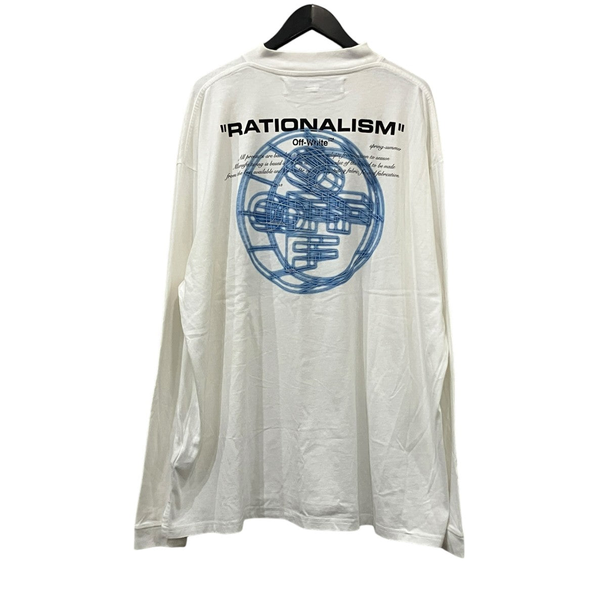 OFFWHITE RATIONALISM 長袖Tシャツ 古着・中古-2枚目のアイテム画像