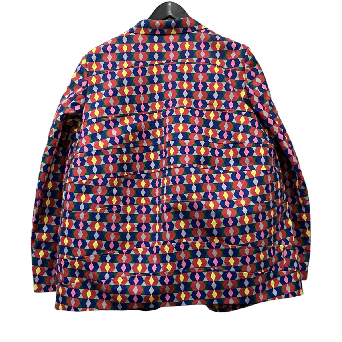 COMME des GARCONS HOMME PLUS 変形総柄ジャケット 古着・中古-2枚目のアイテム画像