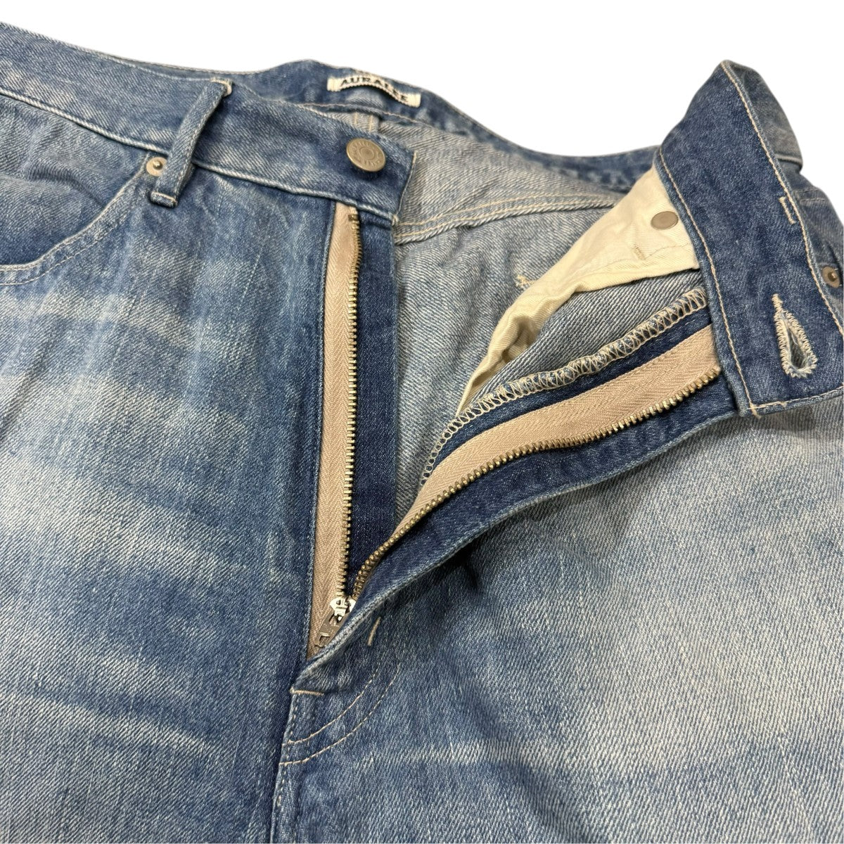 AURALEE デニムパンツA25SP02DE 古着・中古-5枚目のアイテム画像