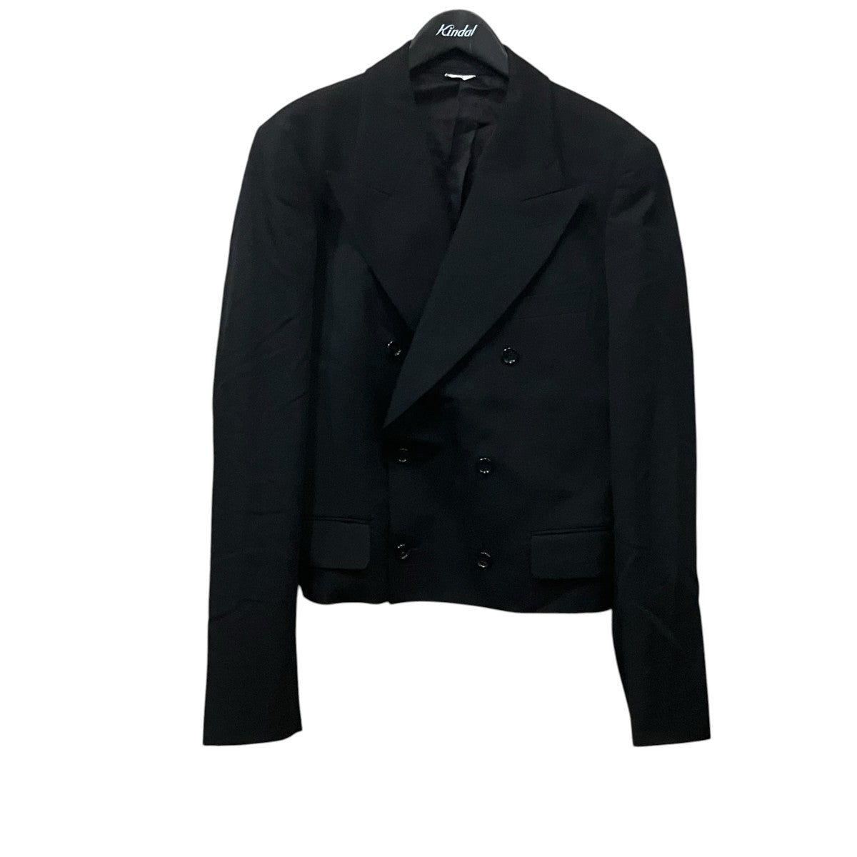 COMME des GARCONS HOMME PLUS Wool Gabardine Cropped Double-Breasted Jacket テーラードジャケット 古着・中古-1枚目のアイテム画像
