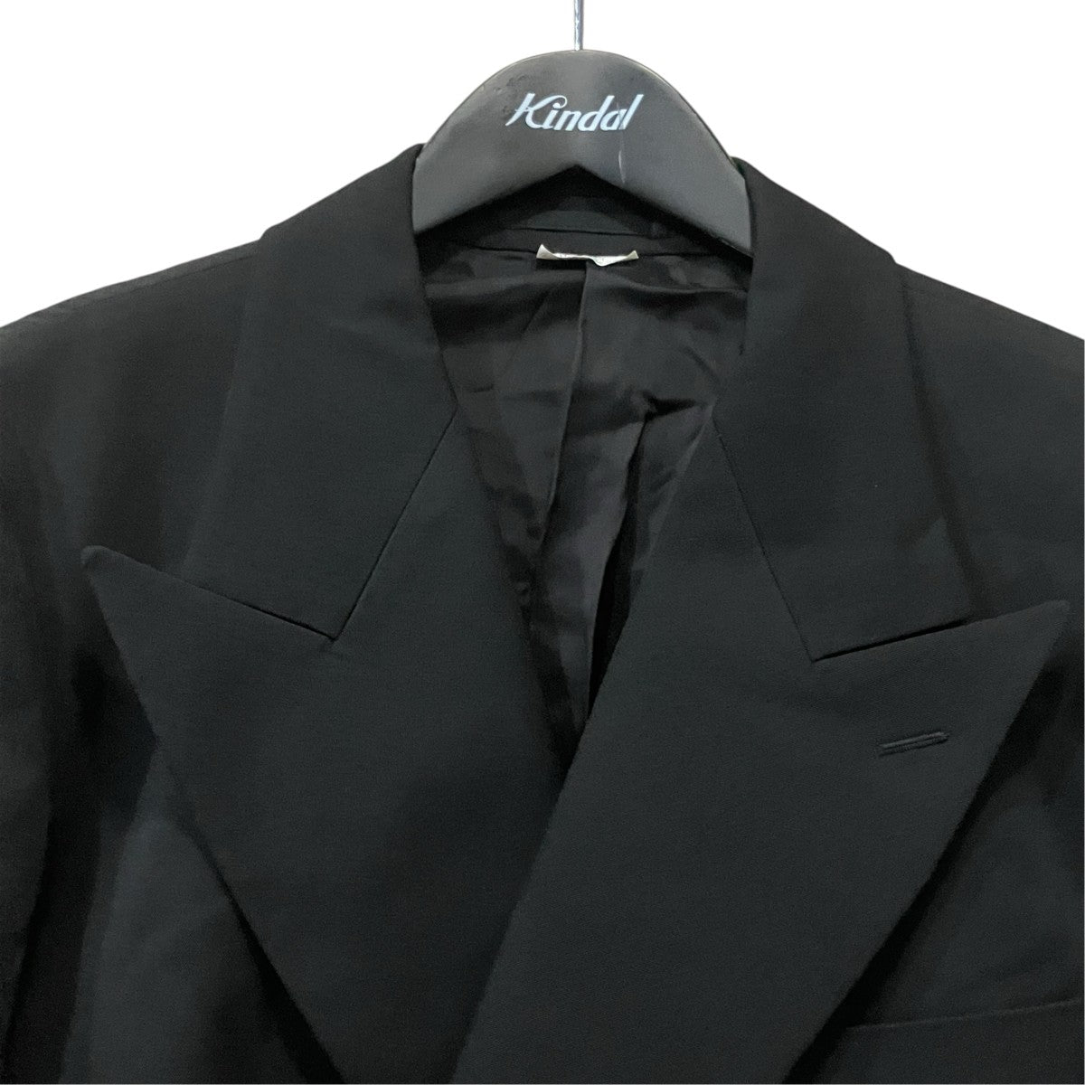 COMME des GARCONS HOMME PLUS Wool Gabardine Cropped Double-Breasted Jacket テーラードジャケット 古着・中古-3枚目のアイテム画像