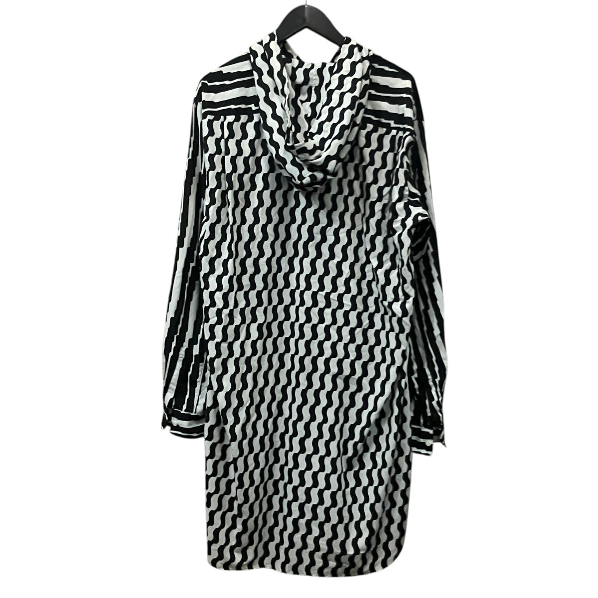 COMME des GARCONS HOMME PLUS フーデッド切替シャツ 古着・中古-2枚目のアイテム画像