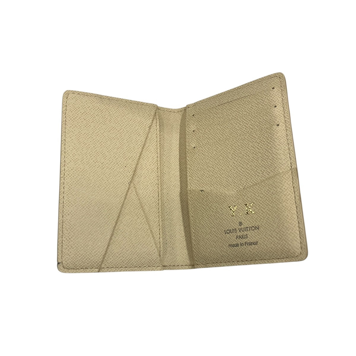 LOUIS VUITTON ダミエ：アズールカードケース 古着・中古-5枚目のアイテム画像