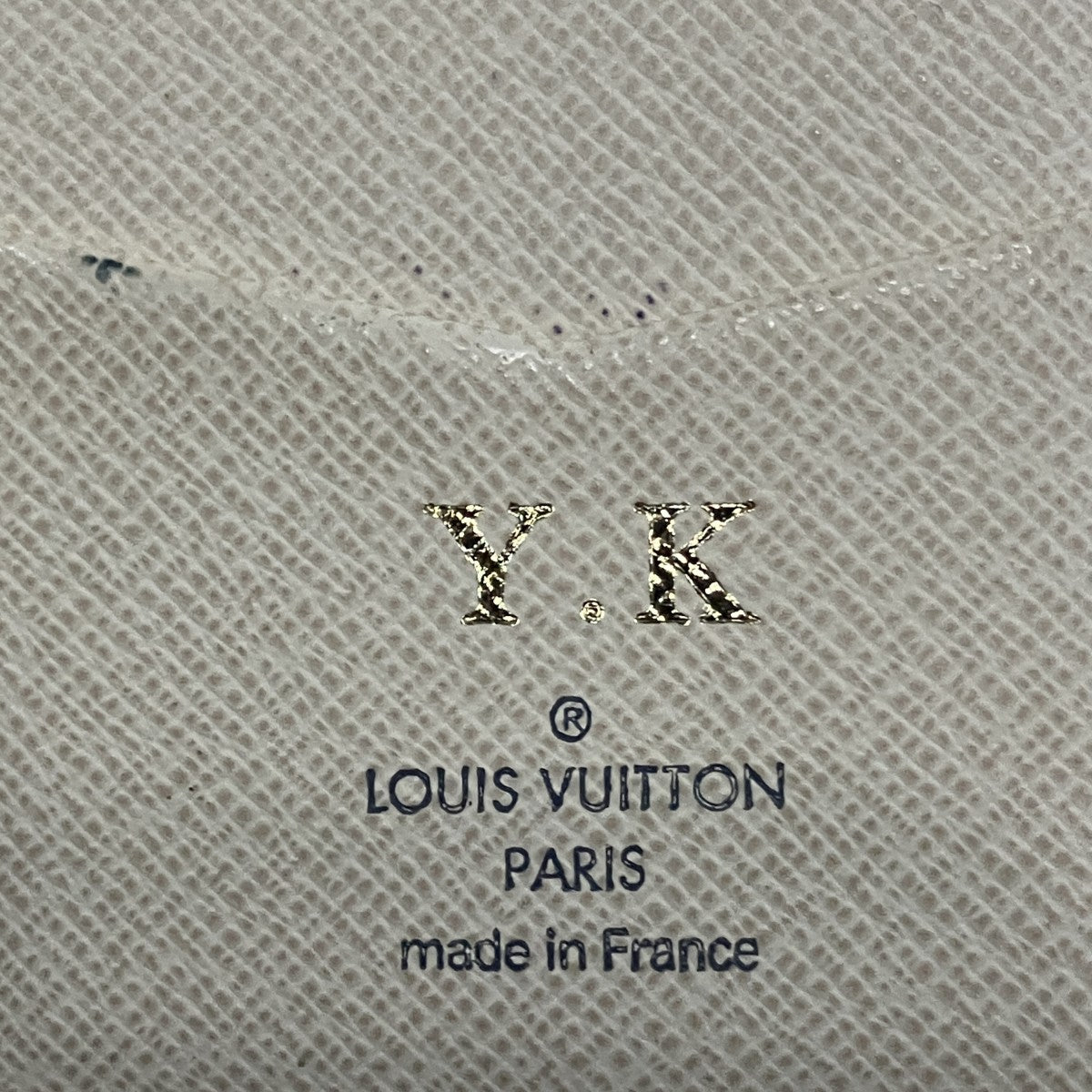 LOUIS VUITTON ダミエ：アズールカードケース 古着・中古-6枚目のアイテム画像