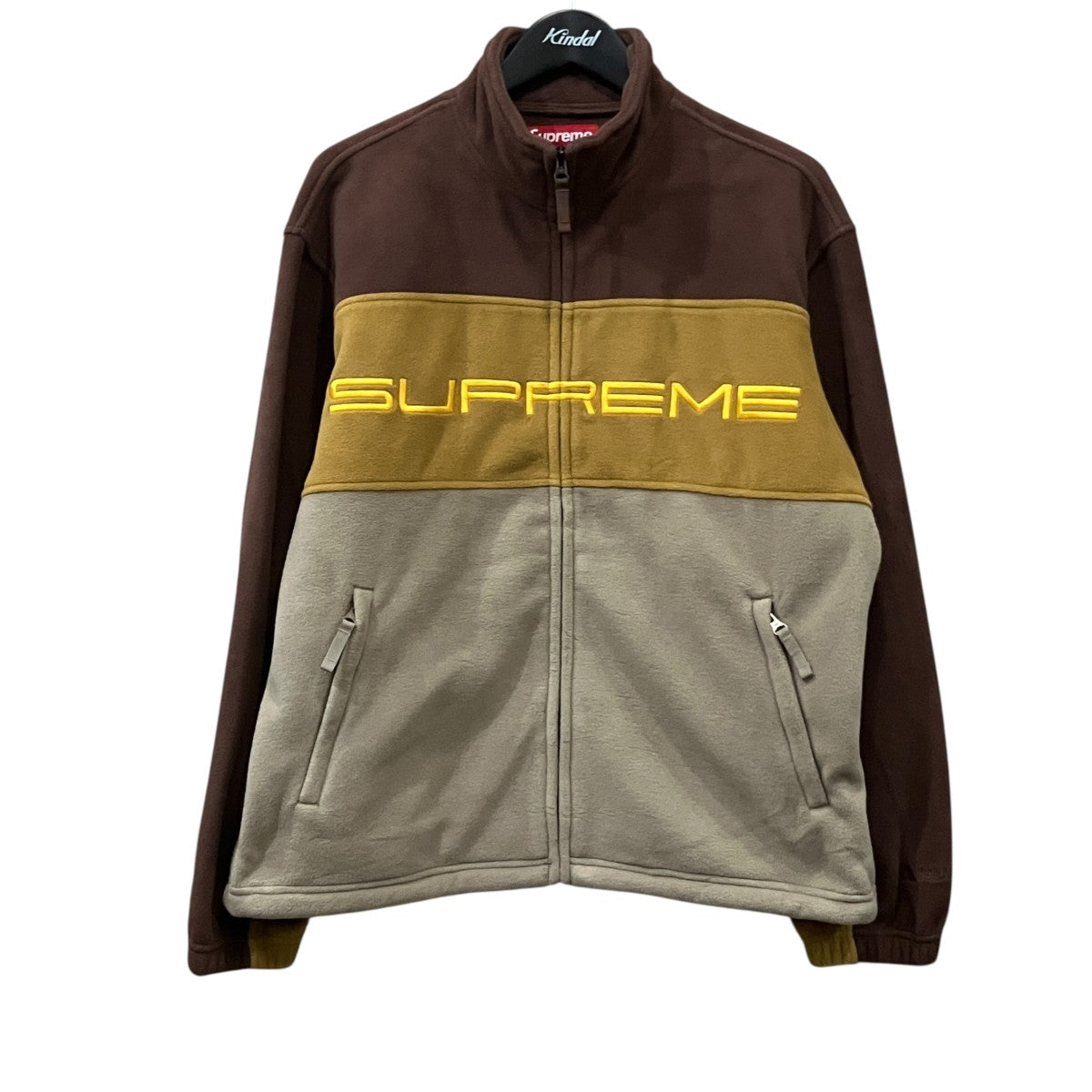 Supreme Polartec Zip Jacket フリースジャケット 古着・中古-1枚目のアイテム画像