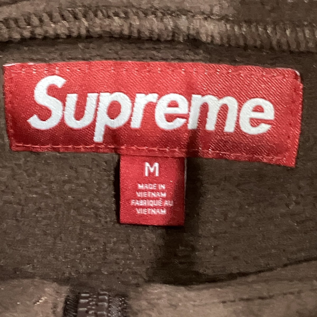 Supreme Polartec Zip Jacket フリースジャケット 古着・中古-5枚目のアイテム画像