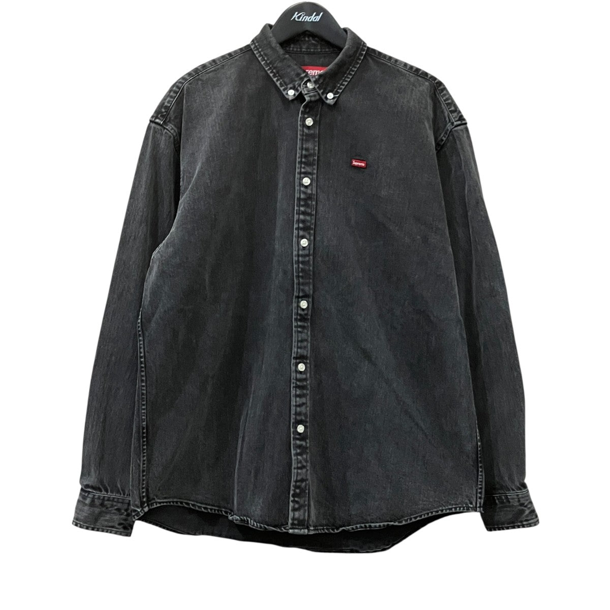 Supreme Small Box Shirt デニムシャツ 古着・中古-1枚目のアイテム画像