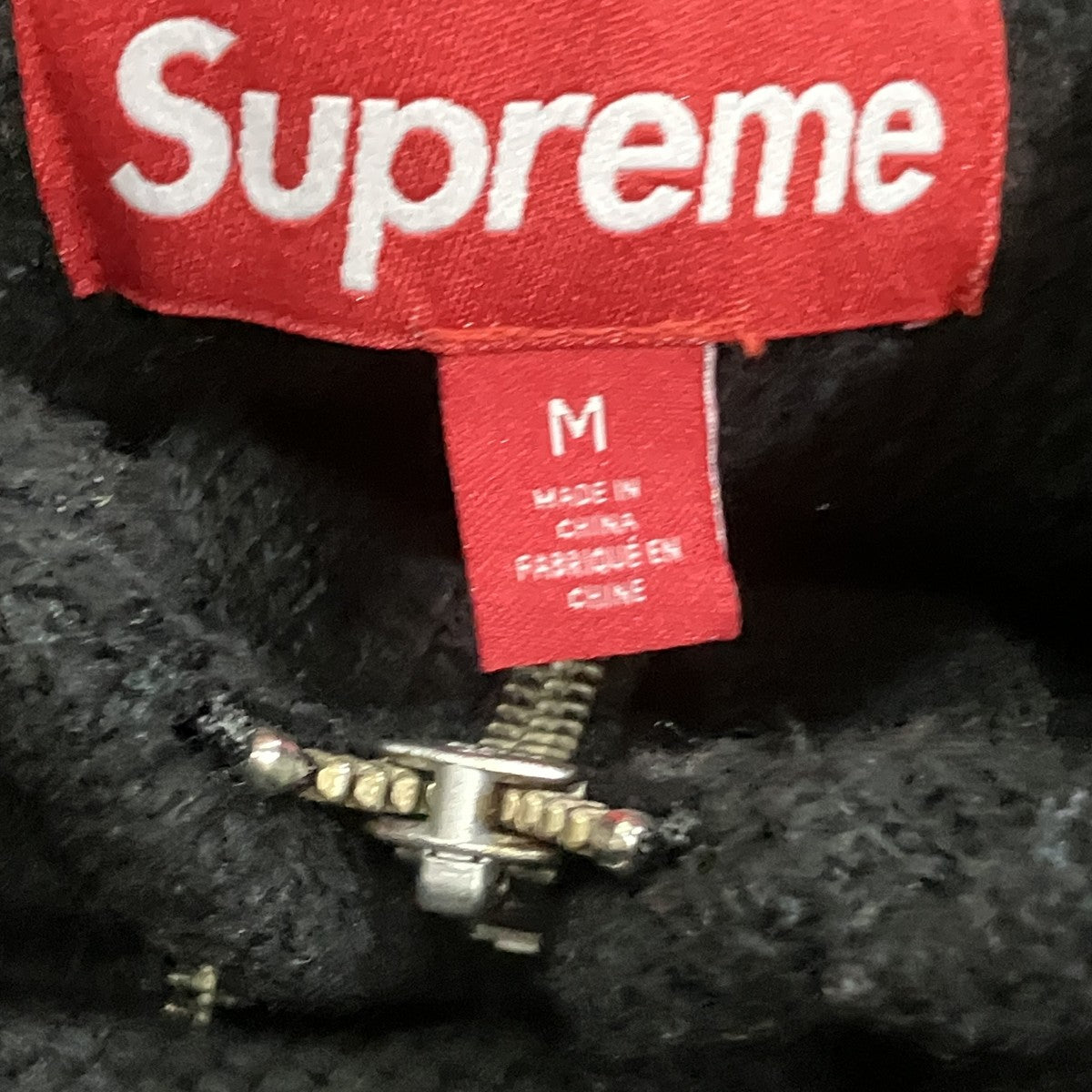 Supreme Beaded Zip Up Hooded Sweater ニットパーカー 古着・中古-5枚目のアイテム画像