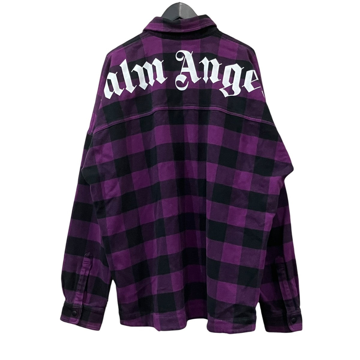 Classic Logo Overshirt バックロゴチェックシャツ