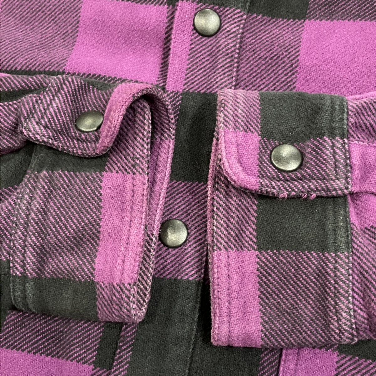 Classic Logo Overshirt バックロゴチェックシャツ