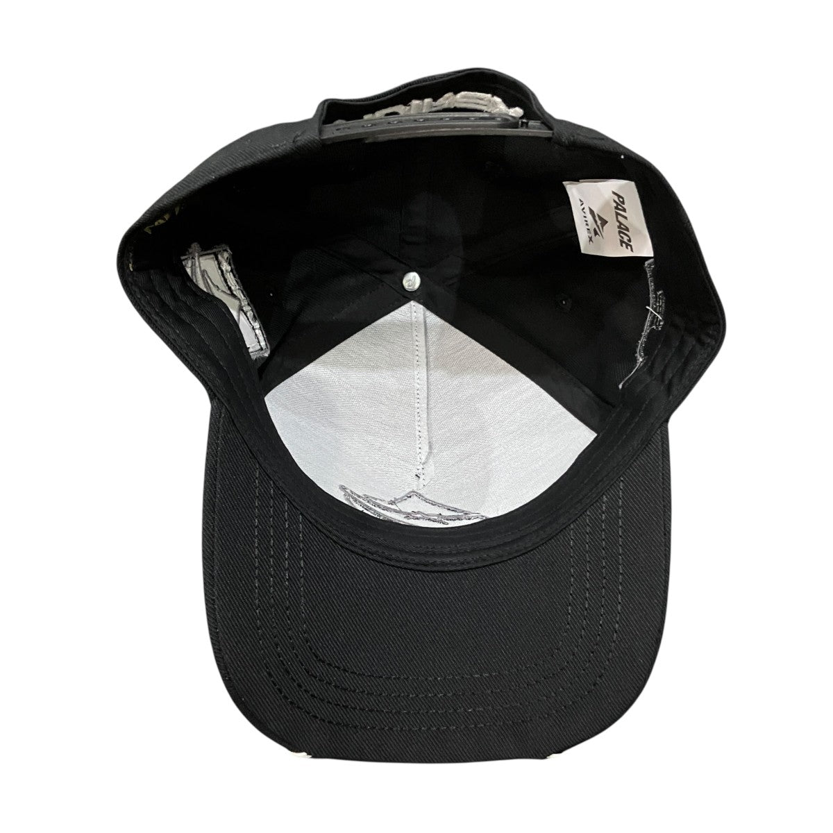 PALACE×AVIREX P-Frame 5 Panel Blackキャップ ブラック｜【公式