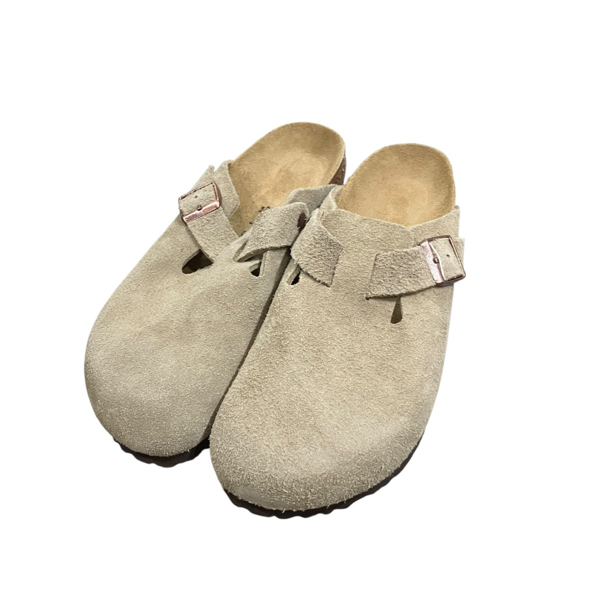 BIRKENSTOCK Boston Taupe (Original Footbed)