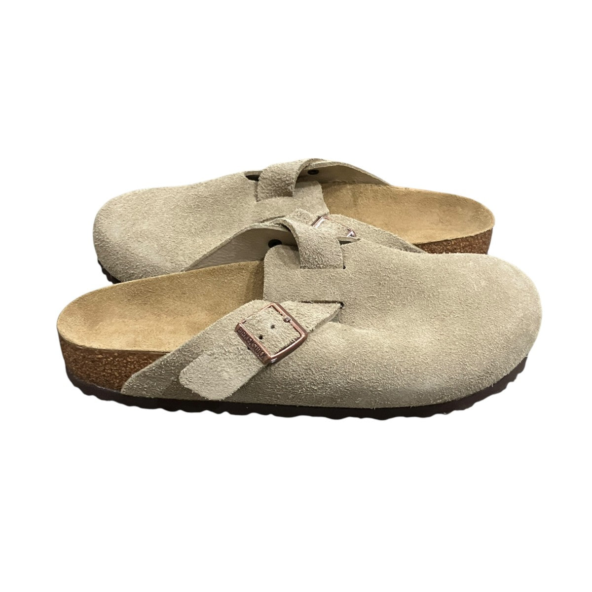 BIRKENSTOCK Boston Taupe (Original Footbed)