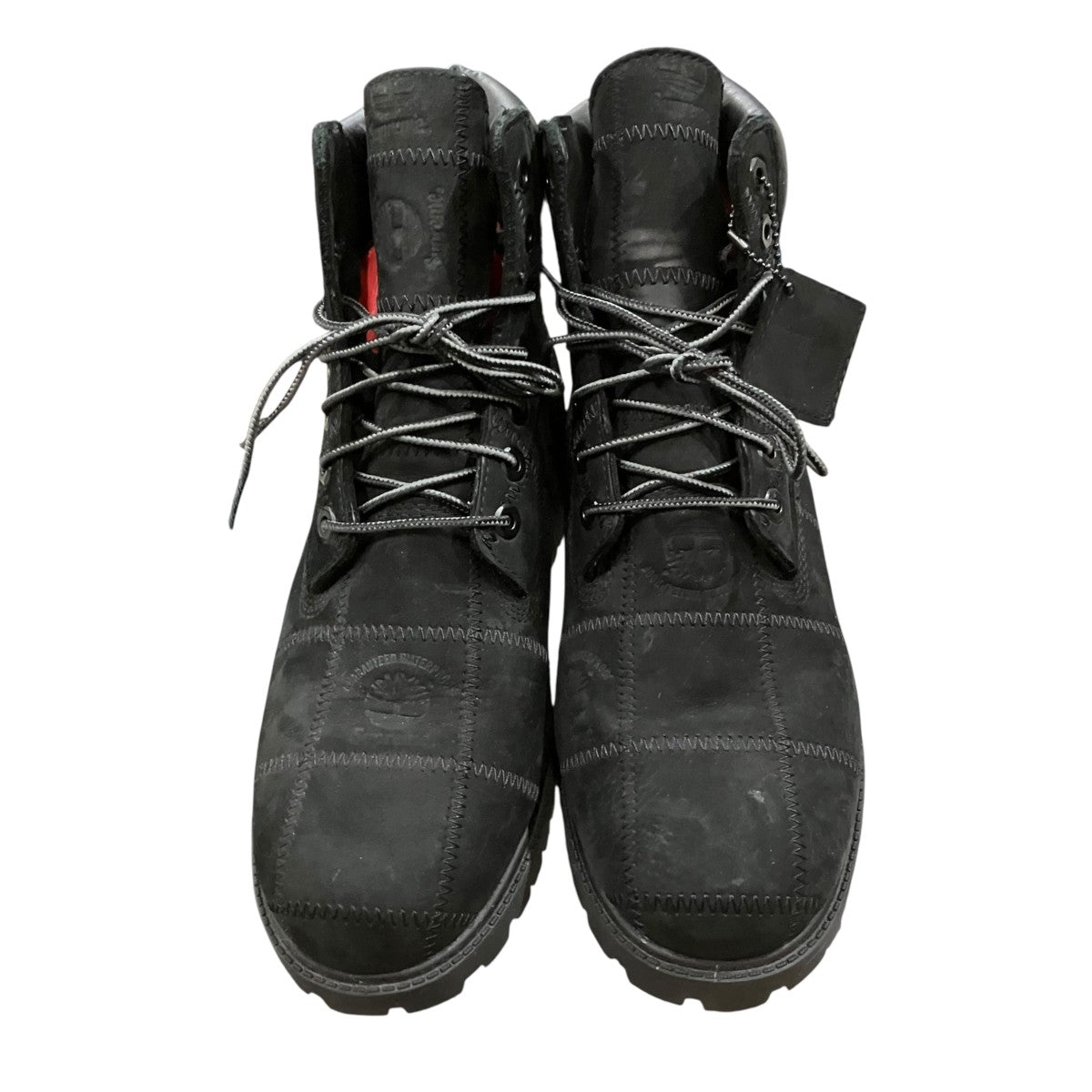 Supreme×Timberland Patchwork 6 Inch Premium Boot Black 古着・中古-2枚目のアイテム画像