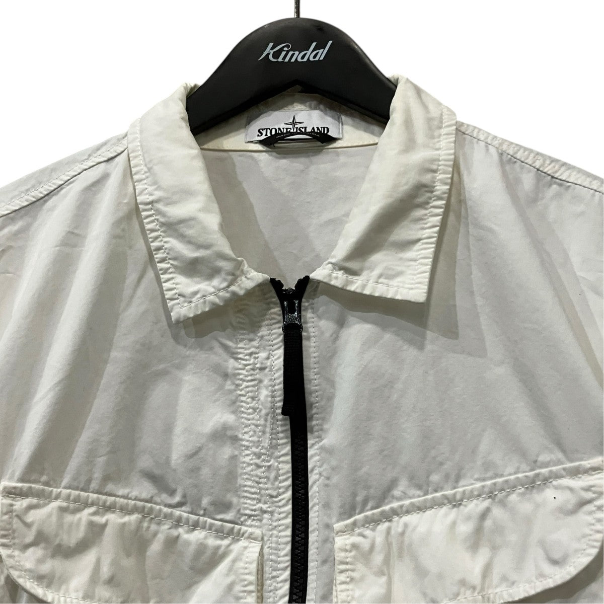STONE ISLAND Overshirt ワッペンオーバーシャツ 古着・中古-3枚目のアイテム画像