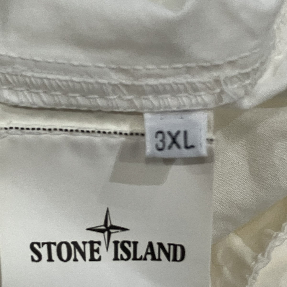 STONE ISLAND Overshirt ワッペンオーバーシャツ 古着・中古-5枚目のアイテム画像