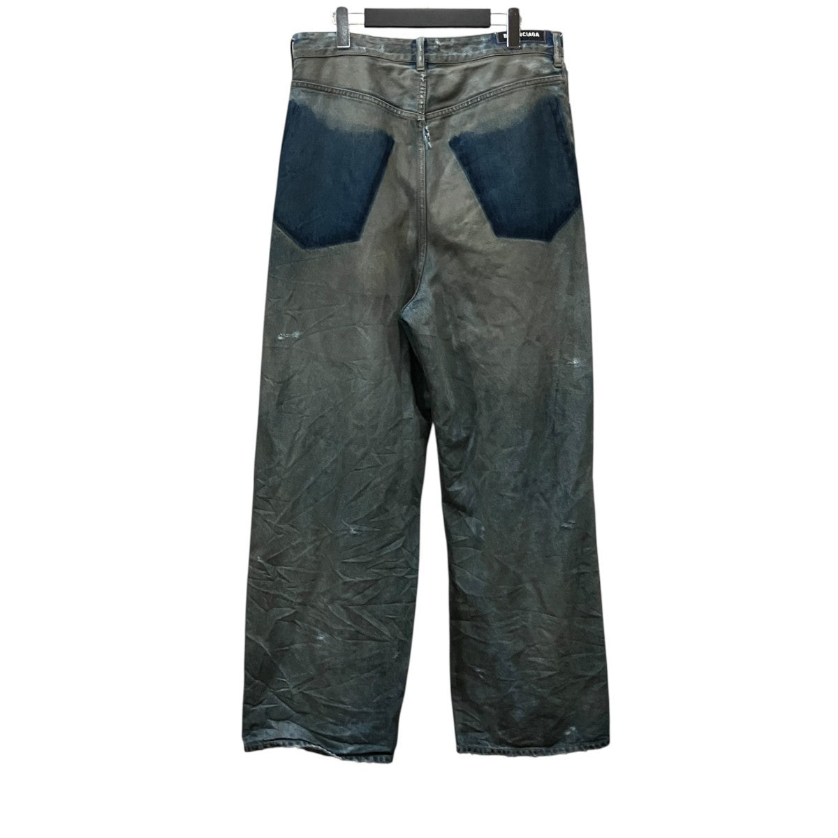 BALENCIAGA PATCHED POCKET BAGGY JEANS デニムパンツ 古着・中古-2枚目のアイテム画像