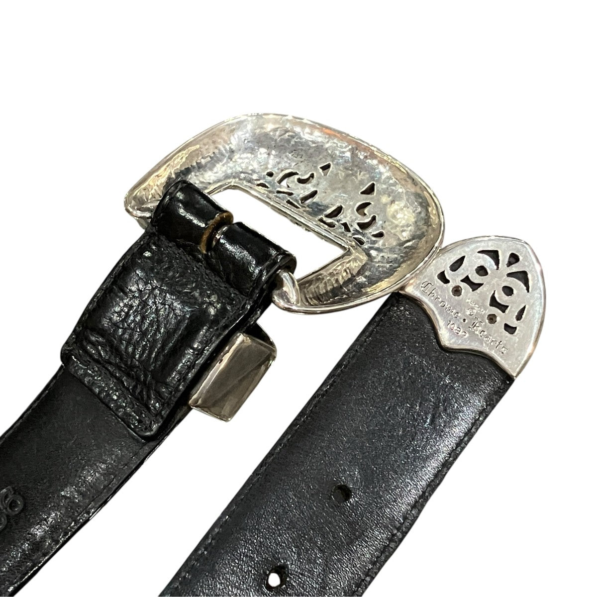 CHROME HEARTS クラシック3PCレザーベルト 古着・中古-6枚目のアイテム画像