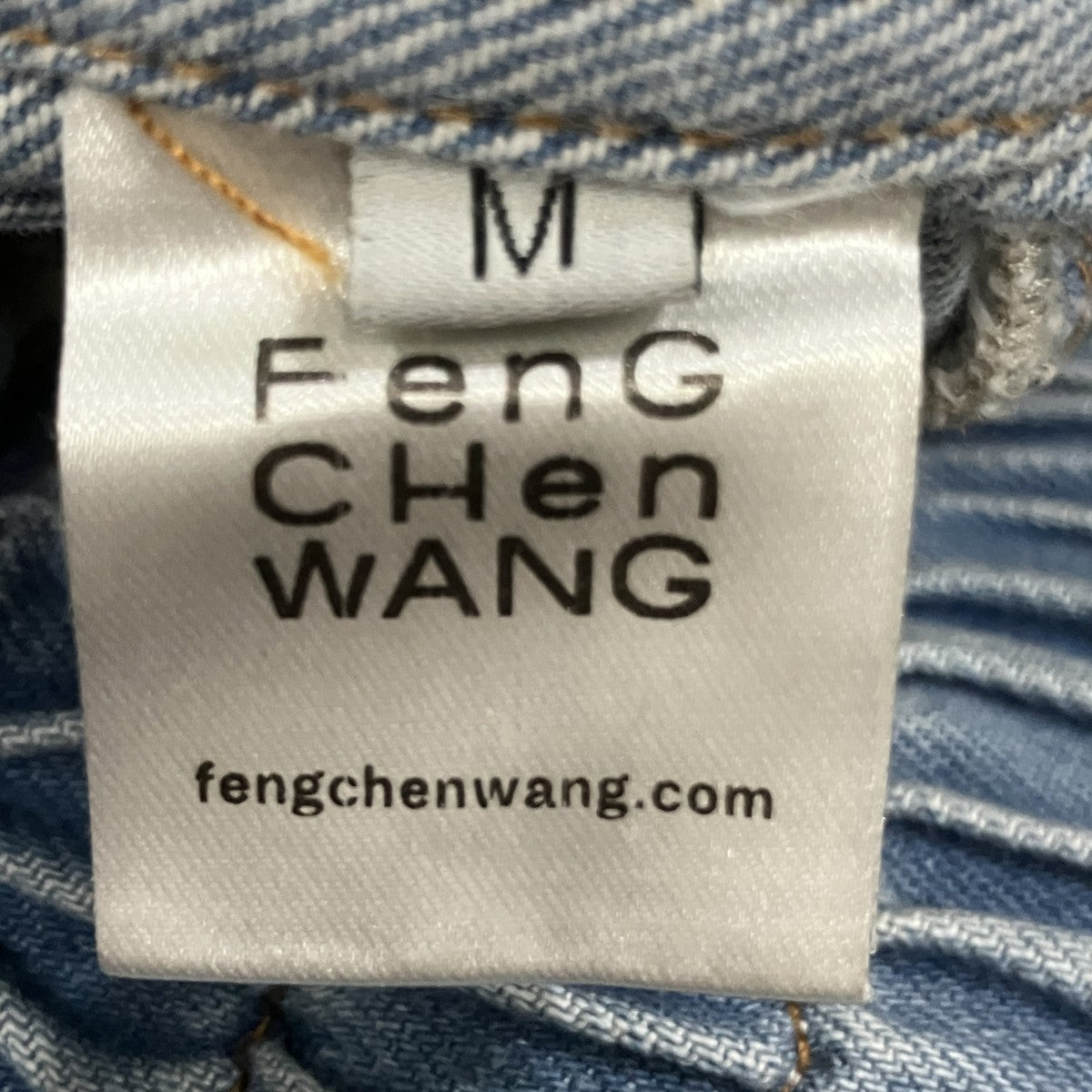 FENG CHEN WANG デニムジャケット 古着・中古-5枚目のアイテム画像