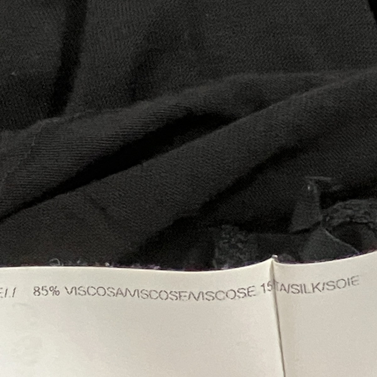 RICK OWENS シルク混シアーロングスリーブカットソー 古着・中古-6枚目のアイテム画像