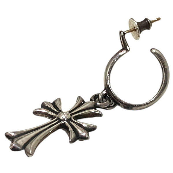 CHROME HEARTS(クロムハーツ) タイニーCHクロスピアス シルバー