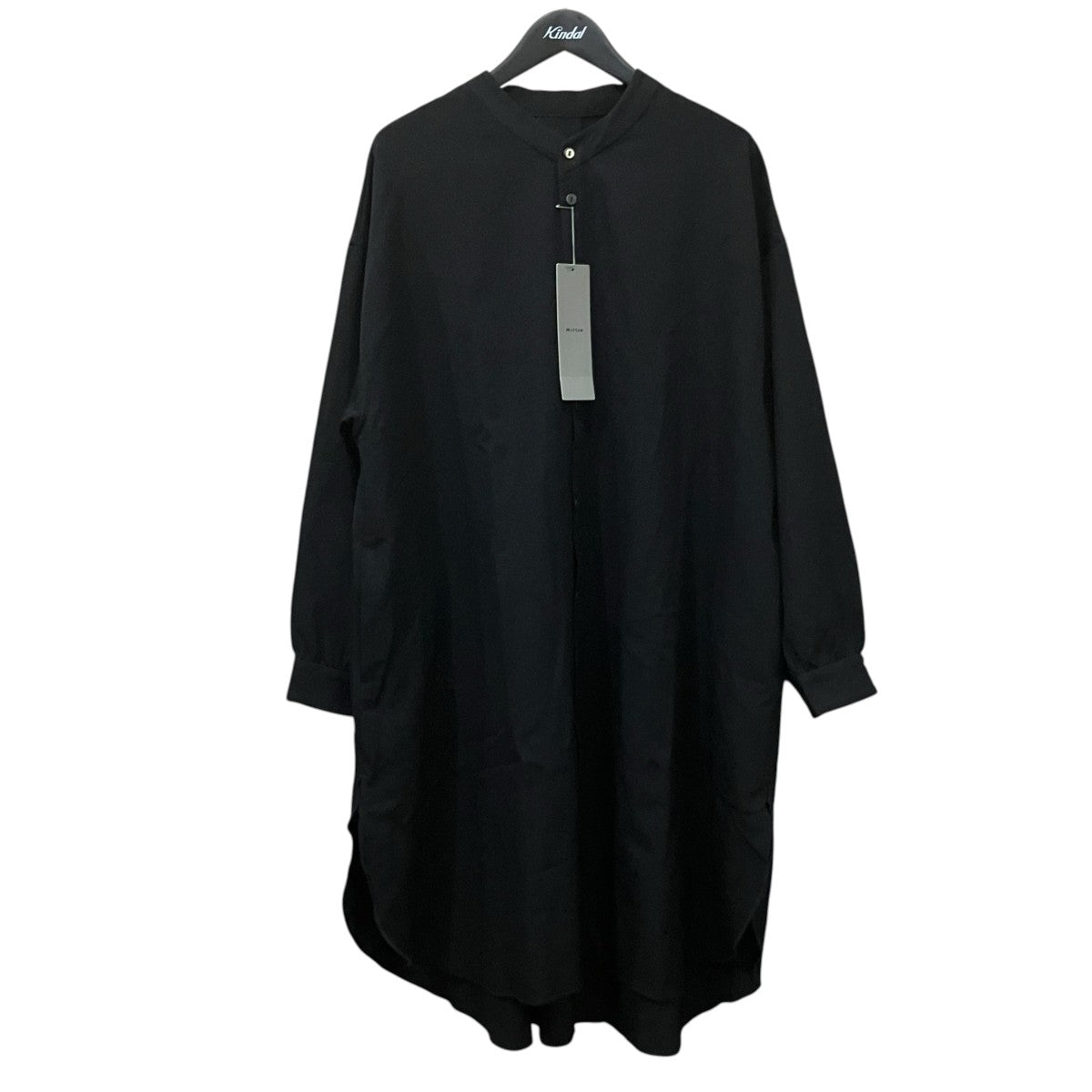 MITTAN エアータンブルウールロングシャツ 古着・中古-1枚目のアイテム画像