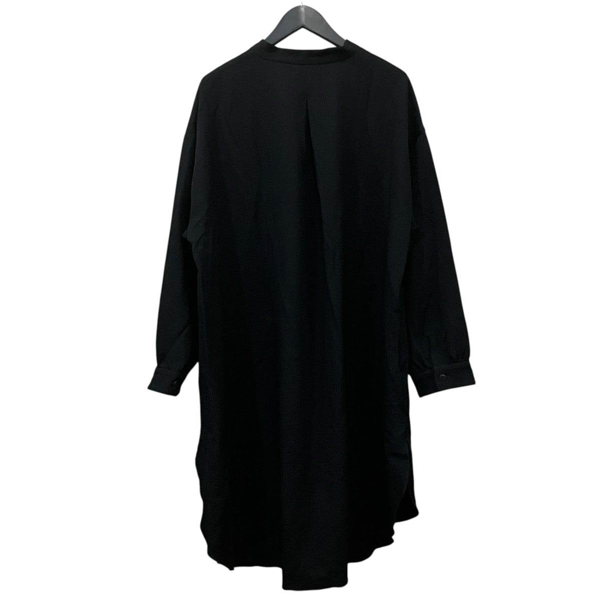 MITTAN エアータンブルウールロングシャツ 古着・中古-2枚目のアイテム画像