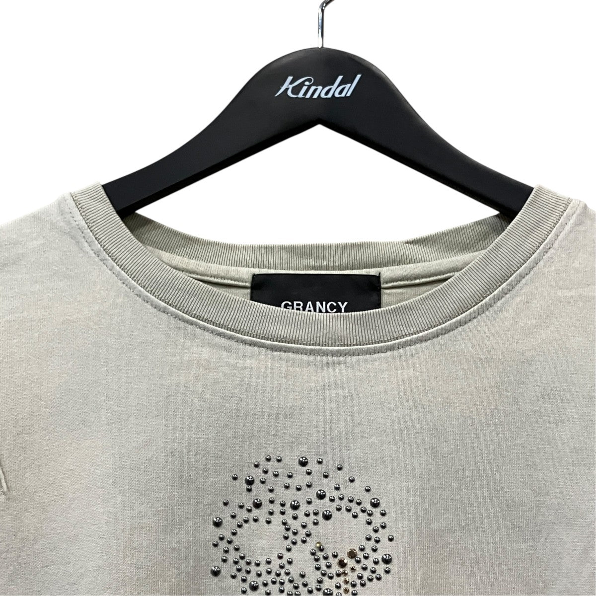 GRANCY Skull Rhinestone Design T-shirt 古着・中古-3枚目のアイテム画像