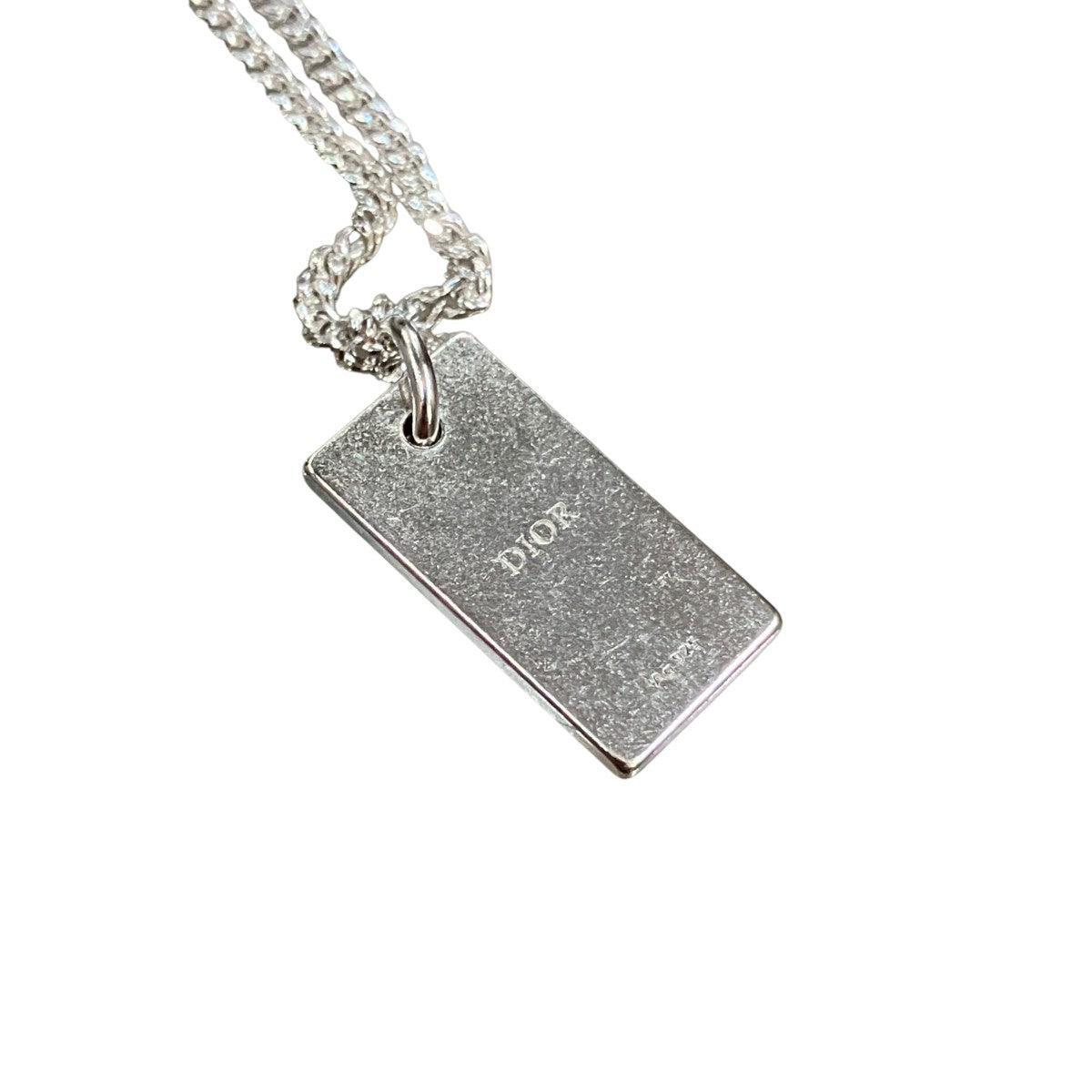 DIOR ロゴプレートネックレス 古着・中古-5枚目のアイテム画像