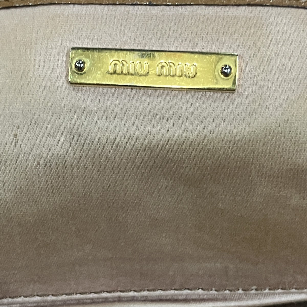 MIU MIU ショルダーバッグ 古着・中古-6枚目のアイテム画像