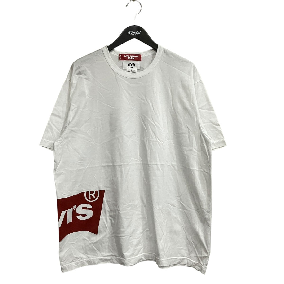 JUNYA WATANABE MAN ロゴプリント半袖カットソー 古着・中古-1枚目のアイテム画像