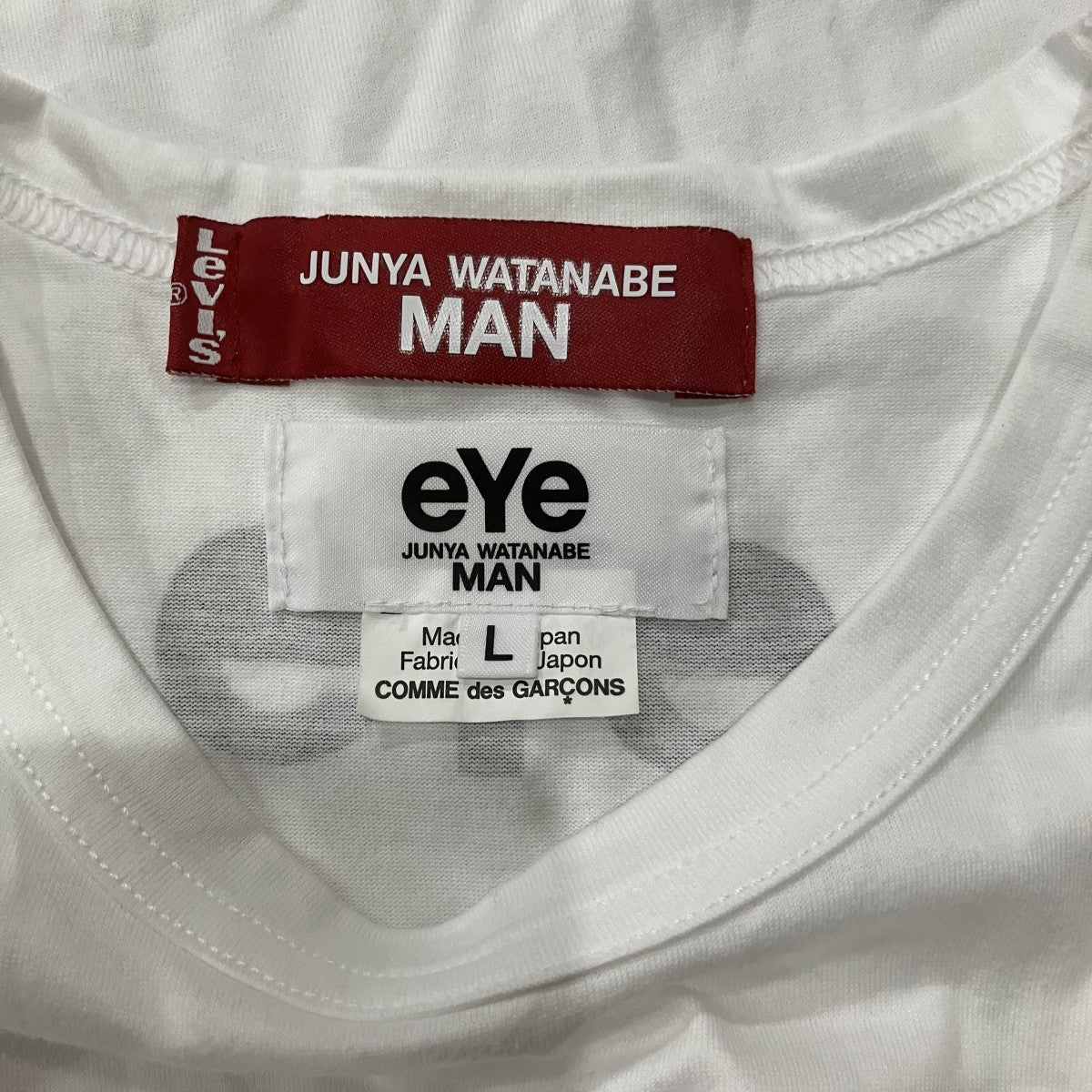 JUNYA WATANABE MAN ロゴプリント半袖カットソー 古着・中古-5枚目のアイテム画像