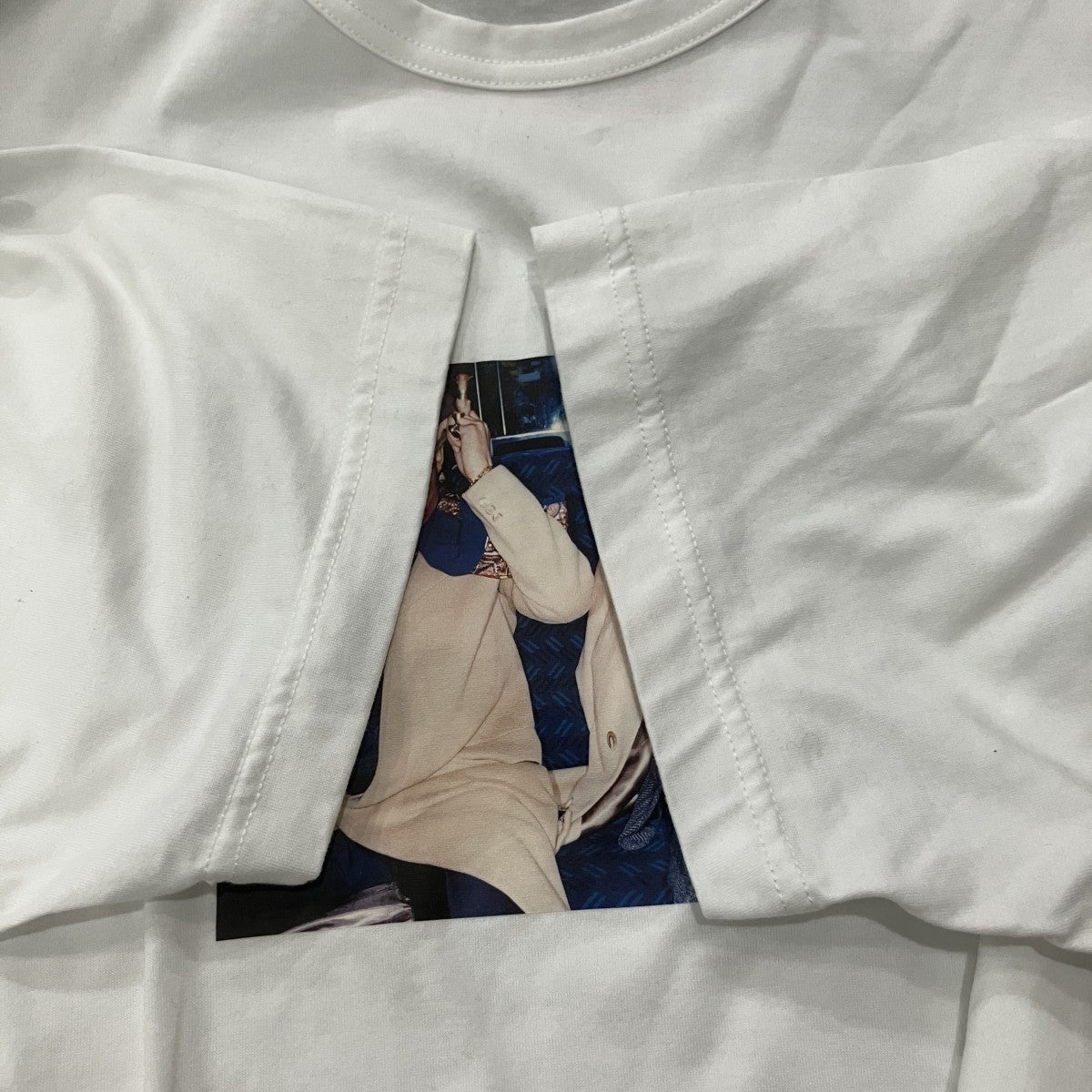JUNYA WATANABE MAN プリント半袖カットソー 古着・中古-4枚目のアイテム画像