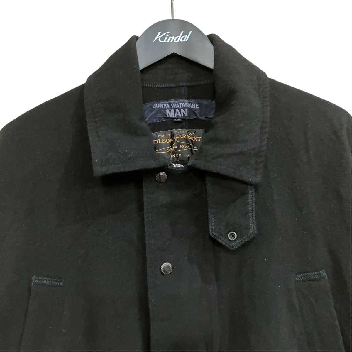 JUNYA WATANABE MAN×FILSON Wネームウールアクリルツイルジャケット 古着・中古-3枚目のアイテム画像