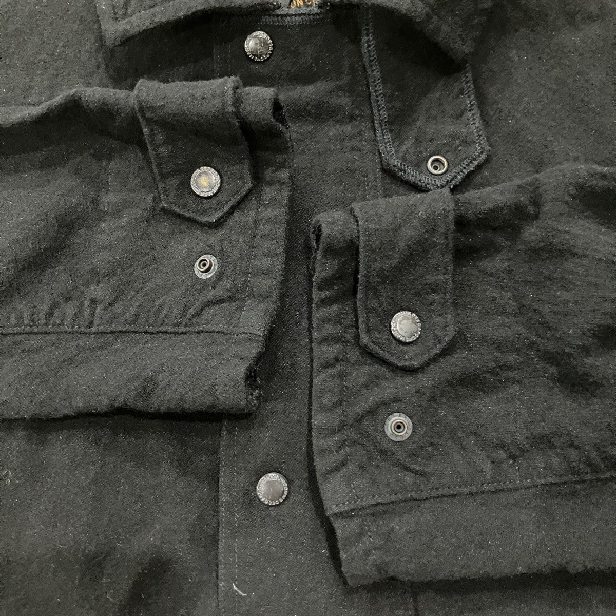 JUNYA WATANABE MAN×FILSON Wネームウールアクリルツイルジャケット 古着・中古-4枚目のアイテム画像