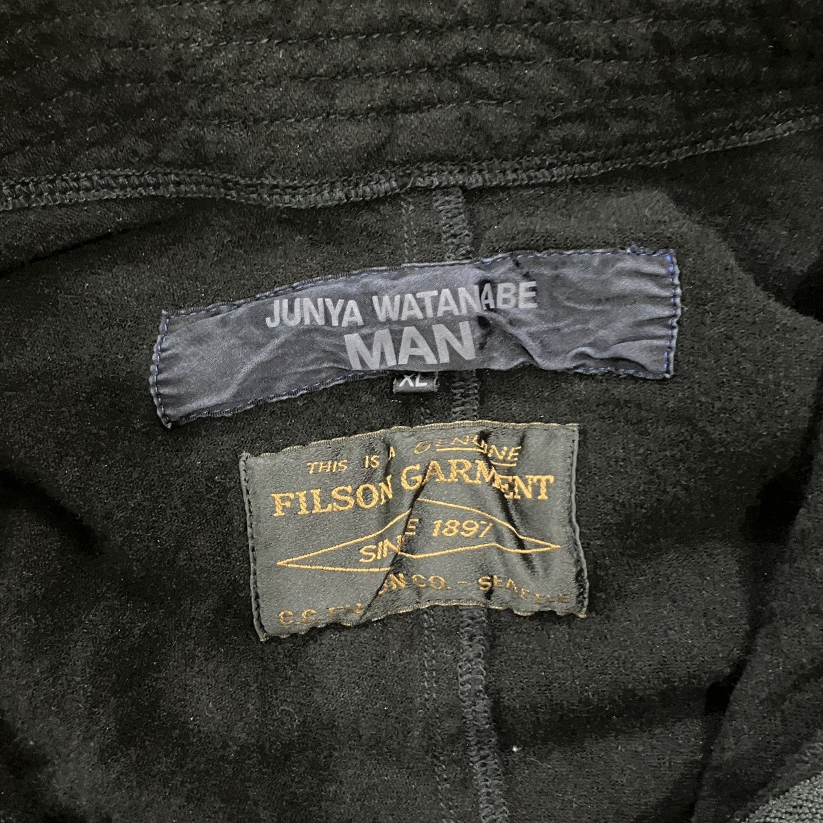 JUNYA WATANABE MAN×FILSON Wネームウールアクリルツイルジャケット 古着・中古-5枚目のアイテム画像