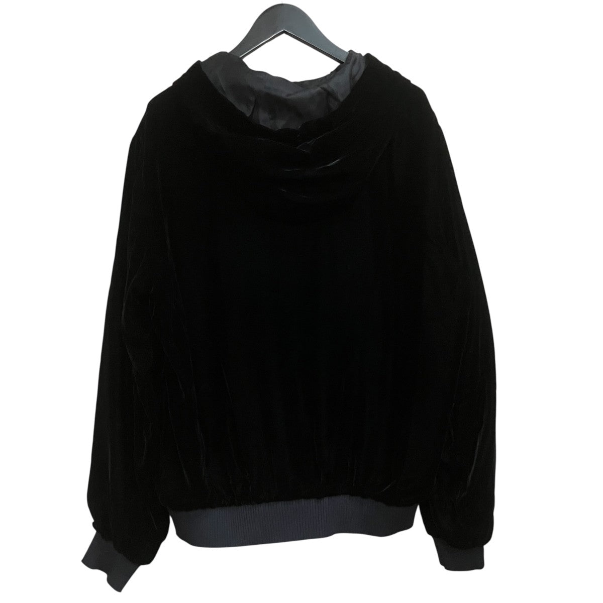 PRADA トライアングルロゴベロアジップ 古着・中古-2枚目のアイテム画像