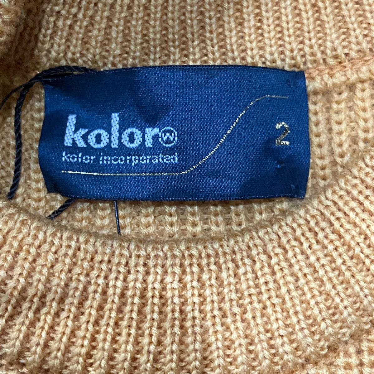 KOLOR ドッキングニット 古着・中古-5枚目のアイテム画像