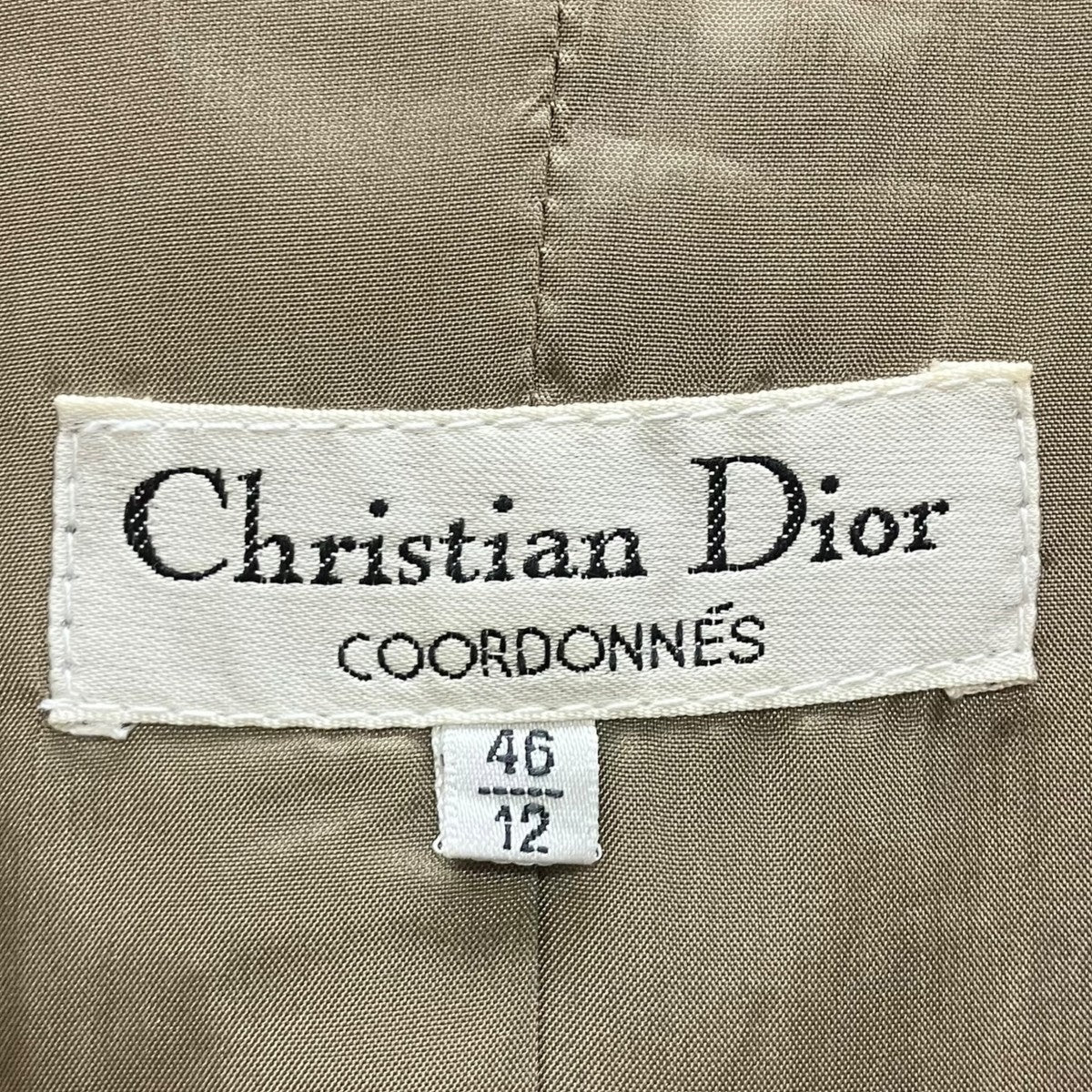 Christian Dior ダブルジャケット 古着・中古-6枚目のアイテム画像
