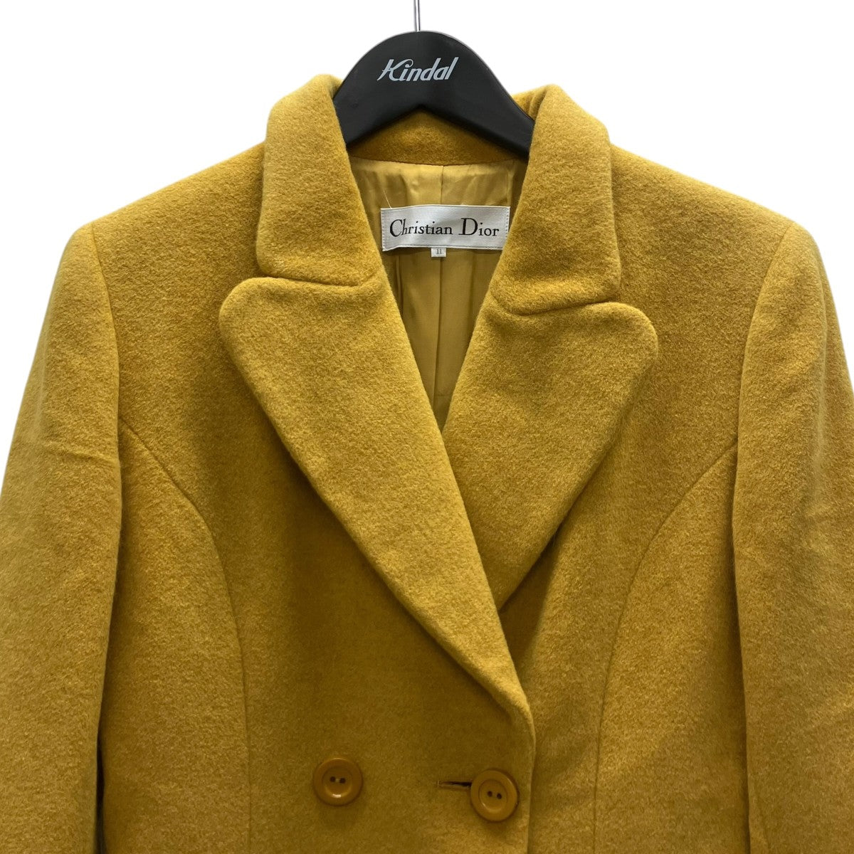 Christian Dior ダブルコート 古着・中古-2枚目のアイテム画像