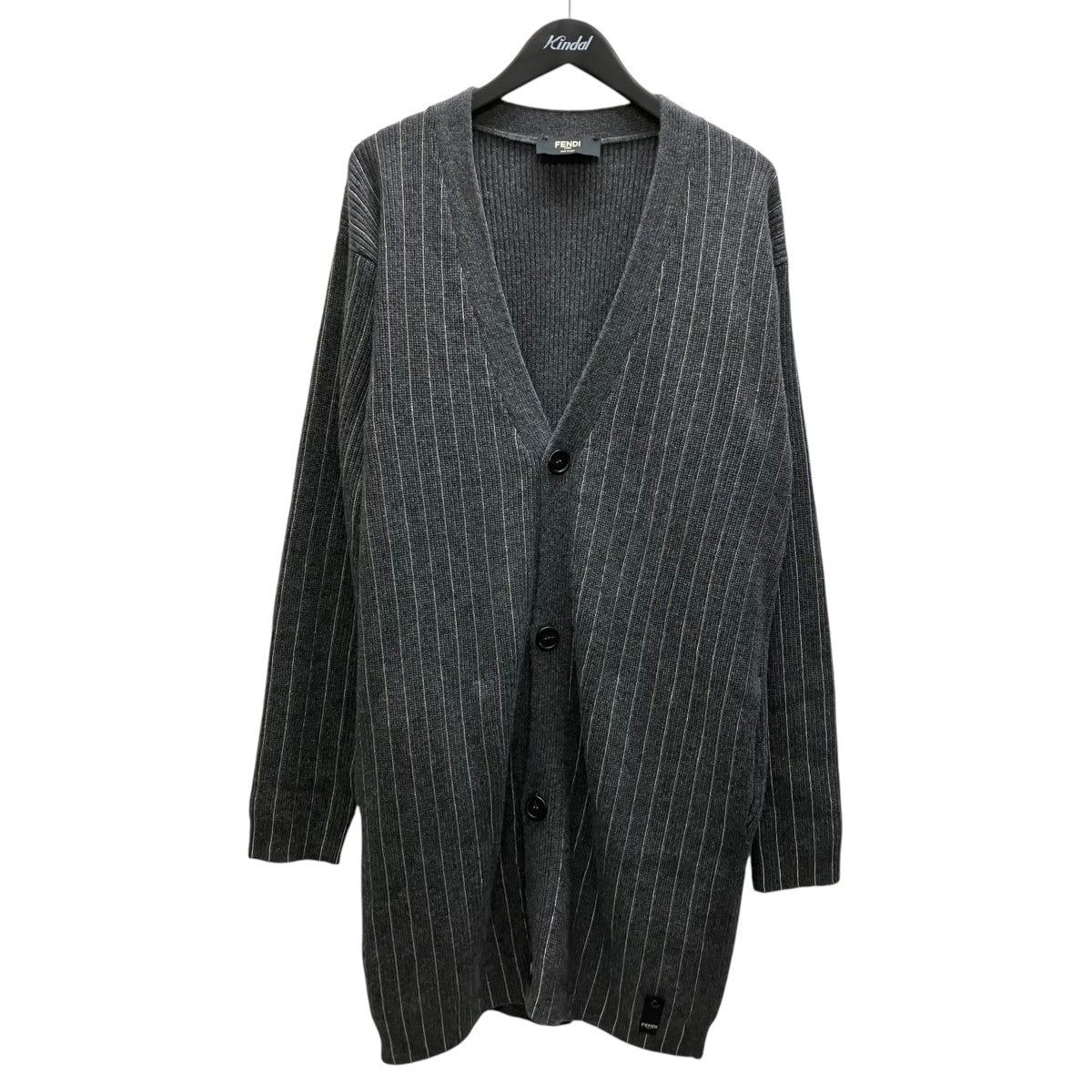 FENDI カシミヤロングカーディガン 古着・中古-1枚目のアイテム画像