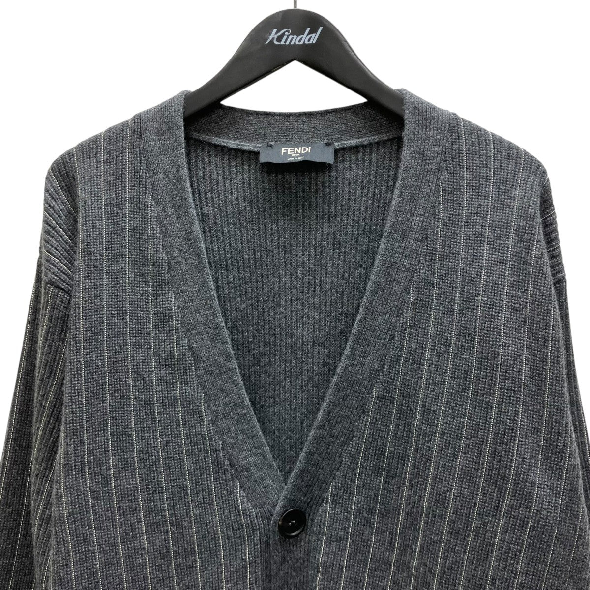 FENDI カシミヤロングカーディガン 古着・中古-2枚目のアイテム画像