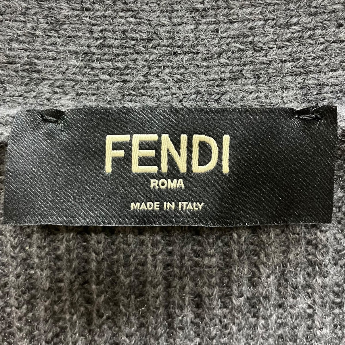 FENDI カシミヤロングカーディガン 古着・中古-5枚目のアイテム画像