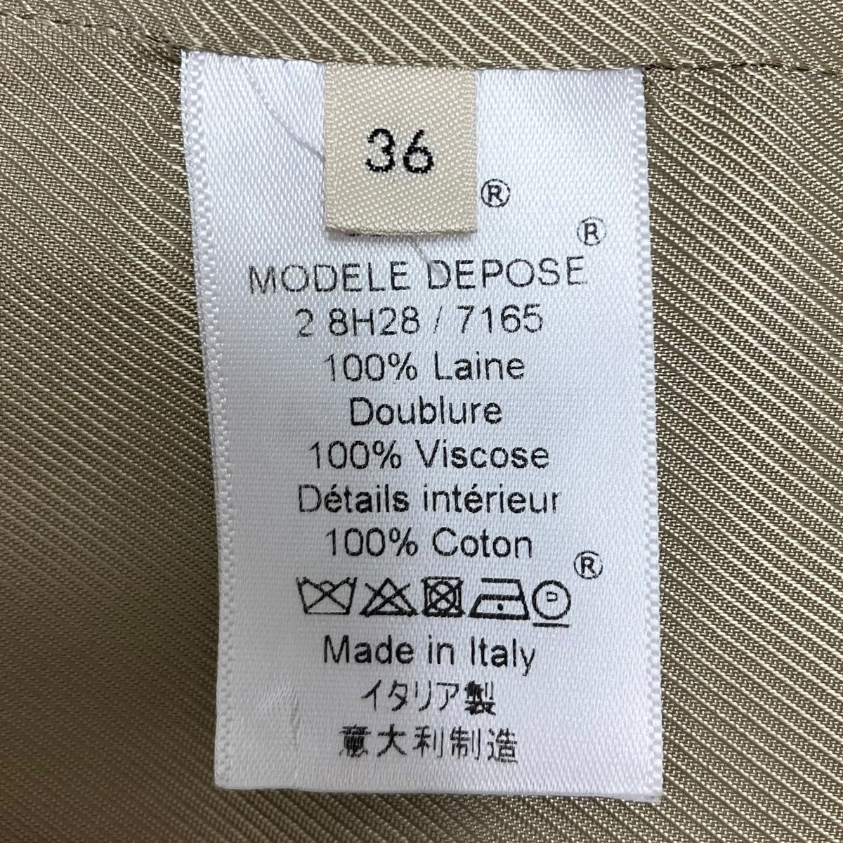 CELINE フィービー期 クロンビーコート 古着・中古-7枚目のアイテム画像