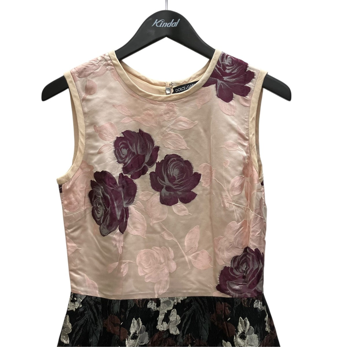 DOLCE ＆ GABBANA ノースリーブワンピース 古着・中古-3枚目のアイテム画像