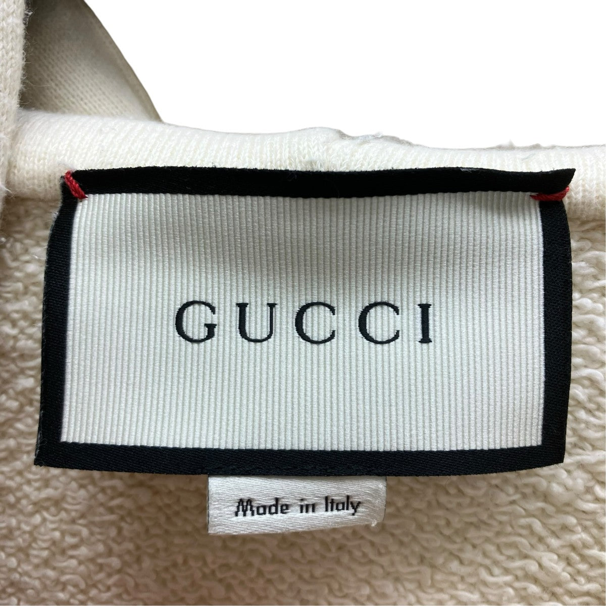GUCCI ヴィンテージロゴプルオーバーパカー 古着・中古-5枚目のアイテム画像
