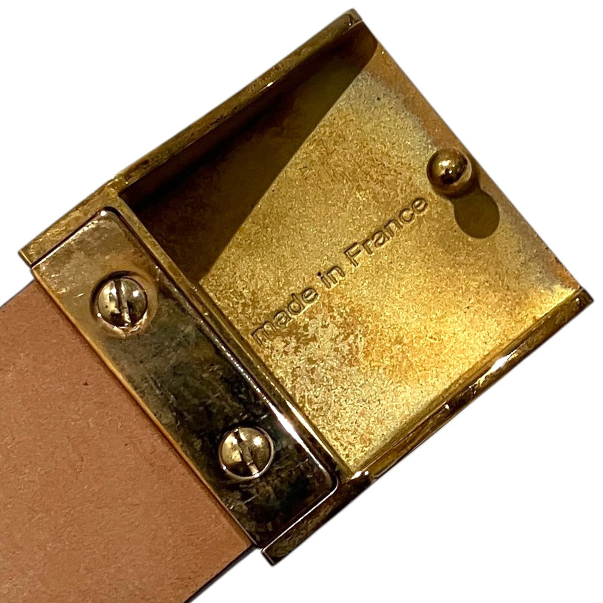 LOUIS VUITTON 【サンチュール・キャレ】ダミエ サンチュールキャレ ベルトM6802 古着・中古-5枚目のアイテム画像